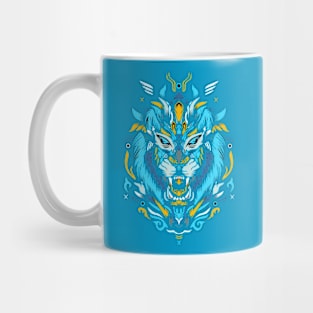 Lion design Mug